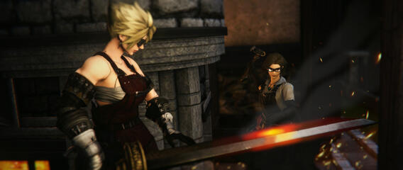 Tera &amp; Maiya at the Forge